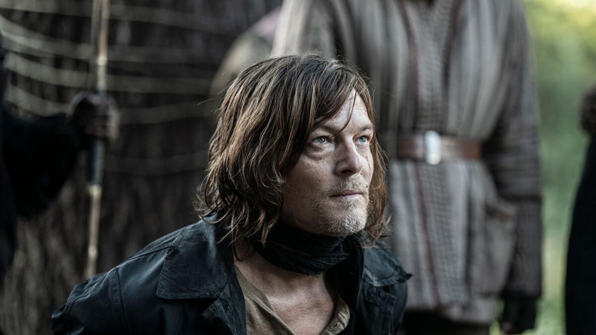 نورمان ريدوس في لقطة ثابتة من فيلم The Walking Dead: Daryl Dixon