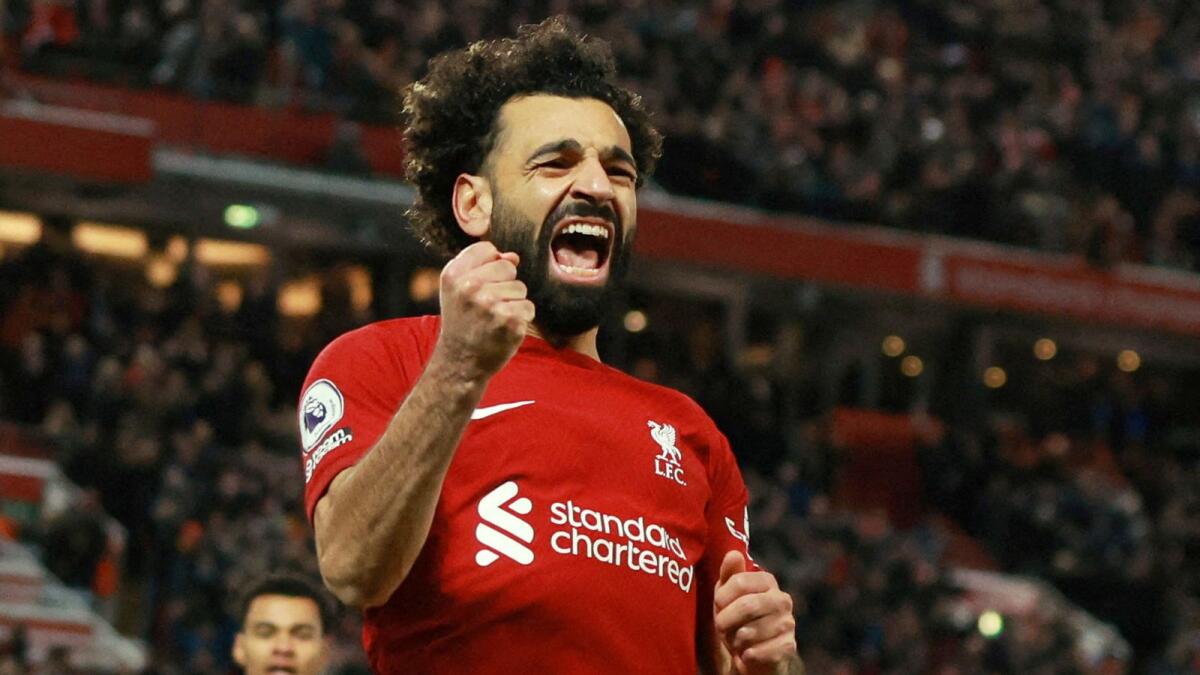 محمد صلاح لاعب ليفربول.  – ملف رويترز