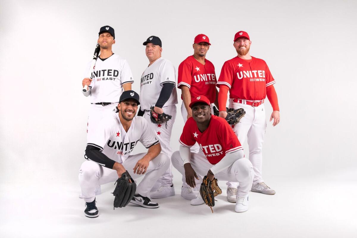 سيشارك أربعة وأربعون لاعبًا - 22 في كل فريق - في سلسلة المباراتين بين Baseball United East All-Stars وBaseball United West All-Stars.  - الصورة المقدمة