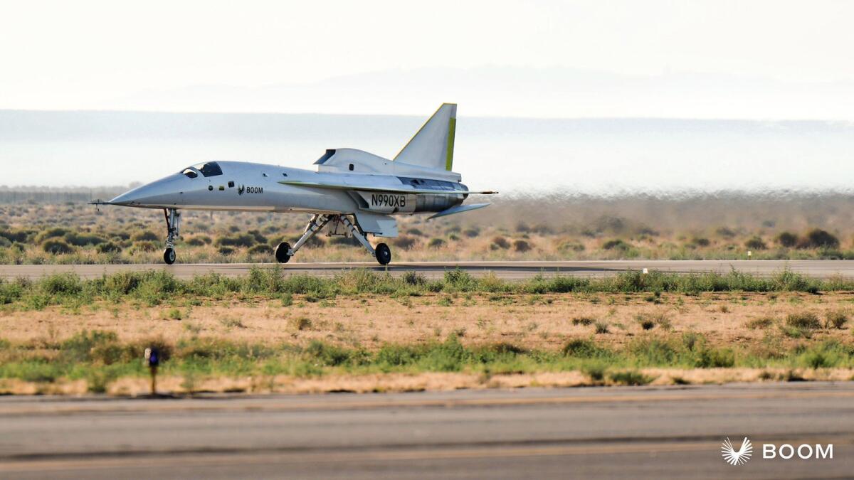 بعد الرحلة الأولى لطائرة XB-1 – الطائرة التجريبية، ستستمر Boom Supersonic في توسيع نطاق اختبار الطائرة لفهم خصائص التعامل معها بشكل أفضل.