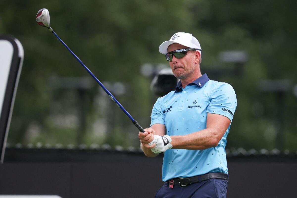 تسابق السويدي Henrik Stenson بـ 65 ليحصل على المركز الثاني.  - الولايات المتحدة الأمريكية اليوم الرياضة