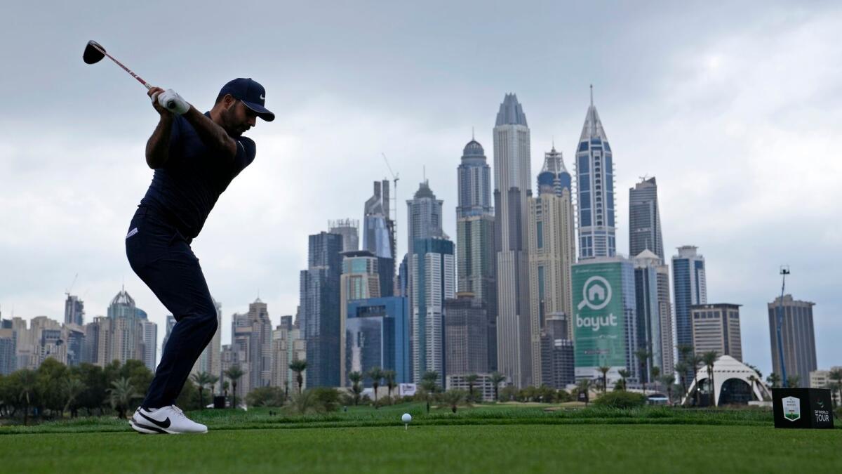 يعود الهندي شوبهانكار شارما للمشاركة في بطولة HERO Dubai Desert Classic السابعة له.  - ملف أب